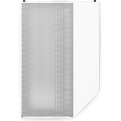 NZXT H6 Flow Tower Case ATX - Sleek White Design, No Power Supply, Ultimate Cooling & Performance!